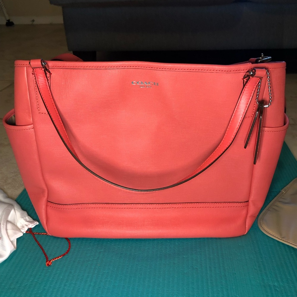 Coach Baby/Diaper Bag with changing mat!